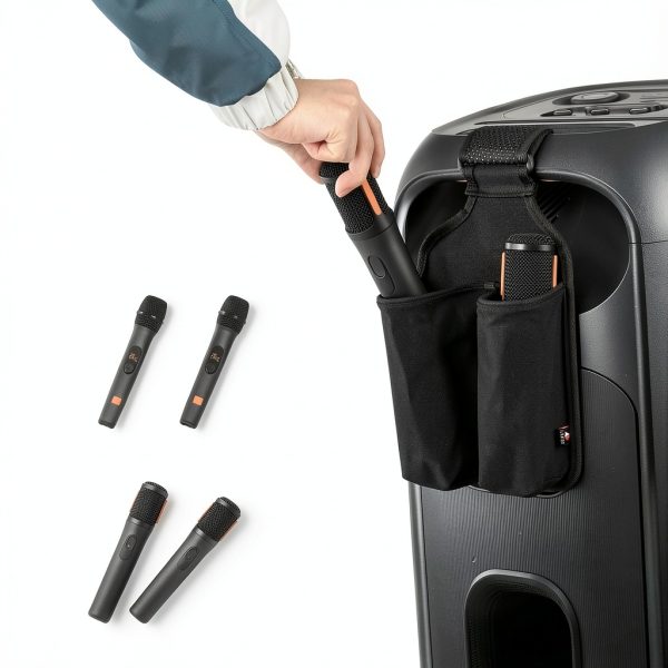 Nylon Microphone Holder for JBL PartyBox-4
