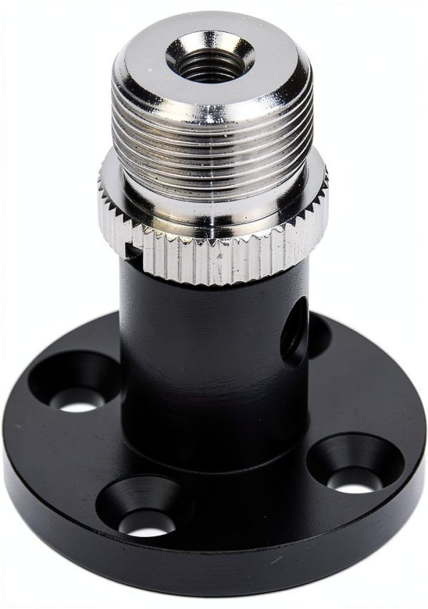 Pavo Microphone Table Mount Aluminum Brass-0