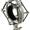 MXL90 Microphone Mount Black Metal Locking Clamp-2