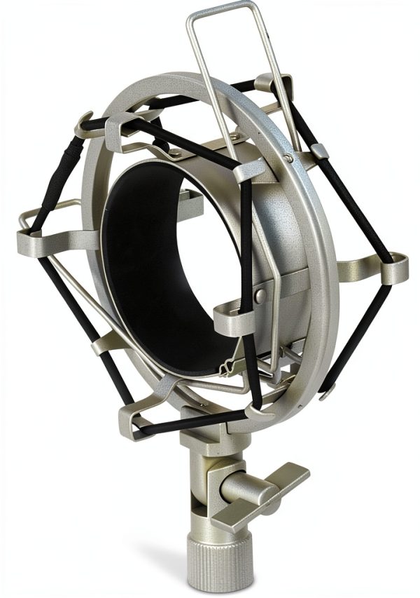 MXL90 Microphone Mount Black Metal Locking Clamp-2