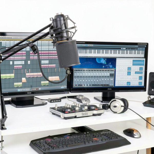AudioGear Microphone Shock Mount Black Metal-5