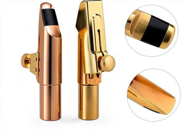 Baritone Sax Mouthpiece TSTS Polished Brass-1