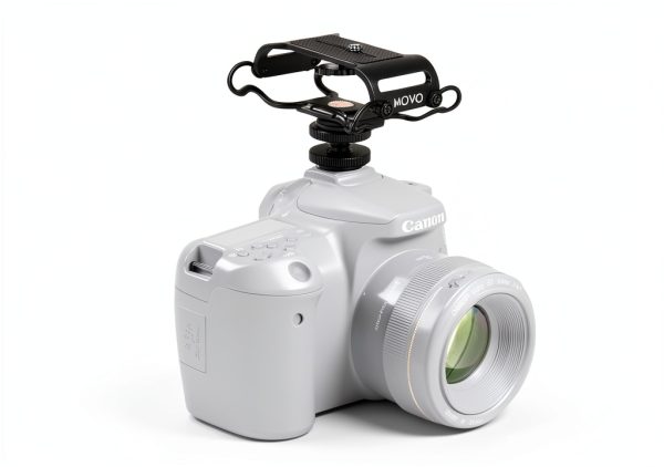 Movo Camera Mic Shock Mount ABS Low Profile-2