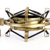MXL90 Microphone Mount Black Metal Locking Clamp-1