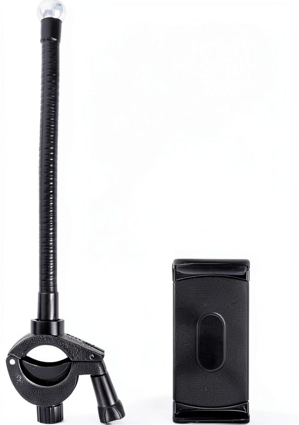 FPN Mic Stand Phone Holder Adjustable Rotatable-4