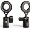 Pavo Condenser Microphone Holder Black Plastic-4