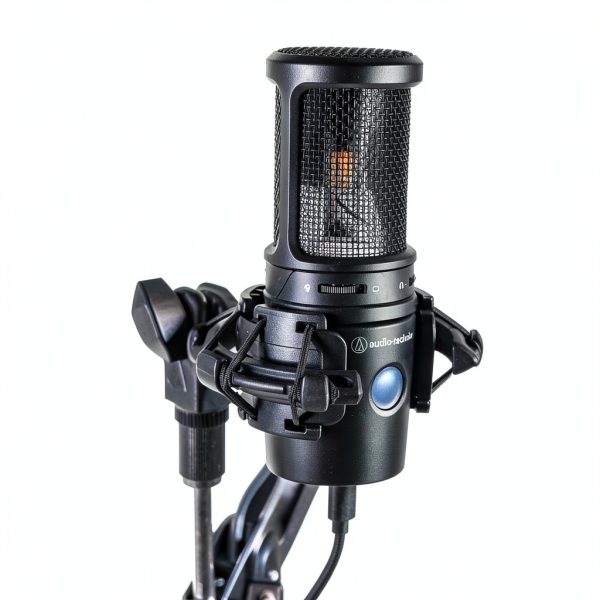Audio-Technica Microphone Shock Mount Metal Design-1