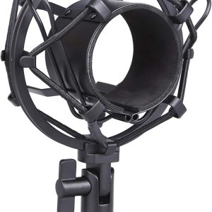 Professional Metal Shock Mount for Studio Condenser Mics-0