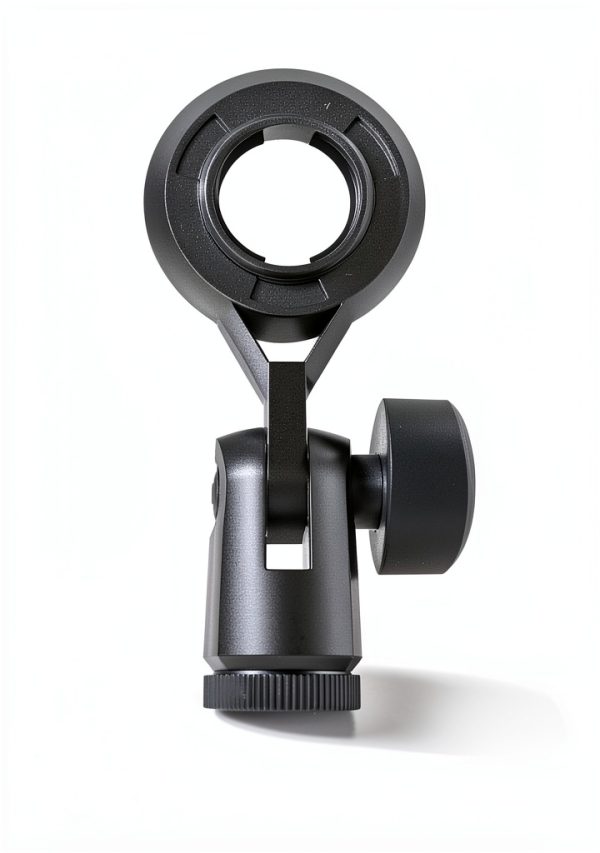 Pavo Condenser Microphone Holder Black Plastic-3