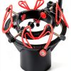Pavo Red Plastic USB Microphone Mount-5