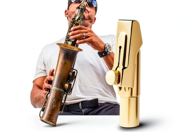 Baritone Sax Mouthpiece TSTS Polished Brass-3