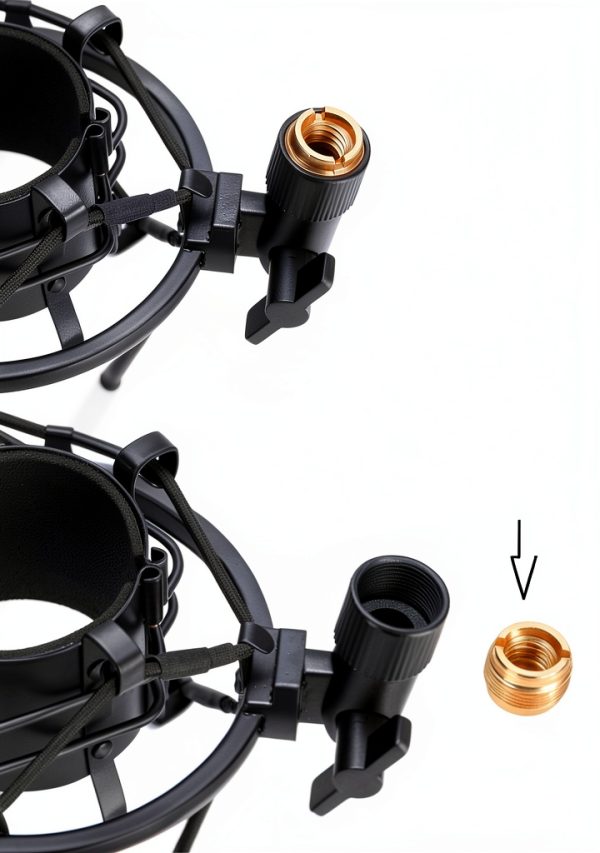 AudioGear Microphone Shock Mount Black Metal-3