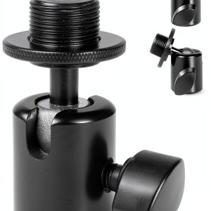 GFW Ballhead Microphone Mount Black Musical Instruments-0