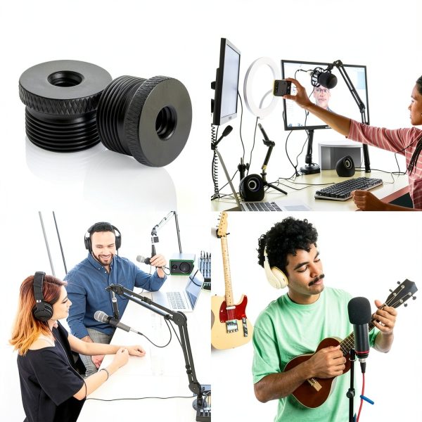 Pavo Aluminum Mic Stand Adapter 1/4-5/8 Camera-5