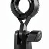 Pavo Condenser Microphone Holder Black Plastic-0
