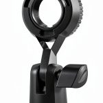 Pavo Condenser Microphone Holder Black Plastic-0