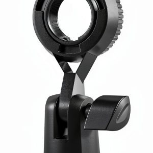 Pavo Condenser Microphone Holder Black Plastic-0