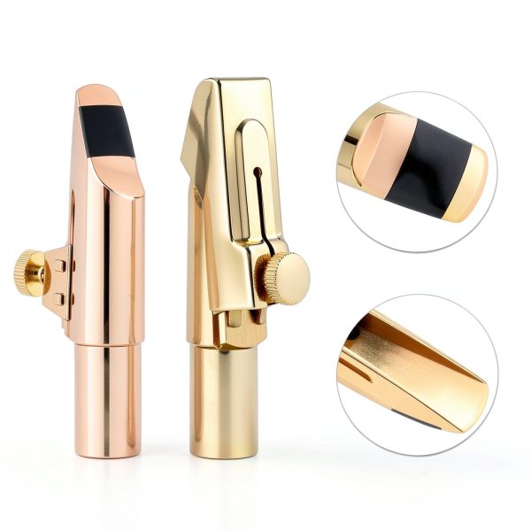 Baritone Sax Mouthpiece TSTS Polished Brass-2