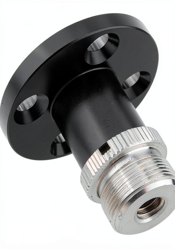 Pavo Microphone Table Mount Aluminum Brass-4