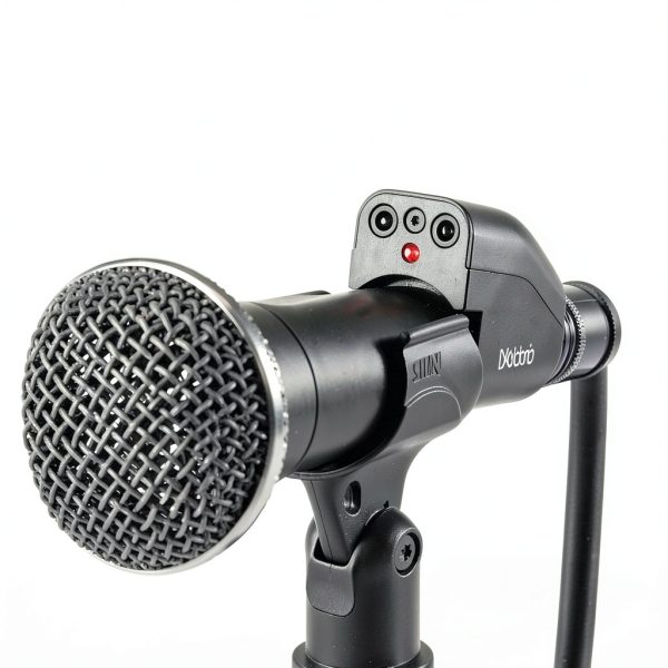 D Addario Automatic Microphone Mute black PW IRMM 01-2