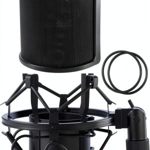 AudioGear Microphone Shock Mount Black Metal-0