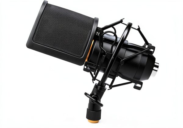 AudioGear Microphone Shock Mount Black Metal-7