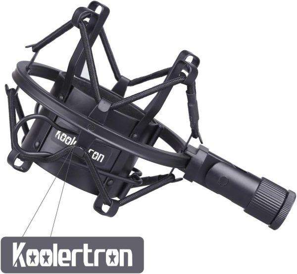 Professional Metal Shock Mount for Studio Condenser Mics-4