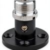 Pavo Microphone Table Mount Aluminum Brass-1