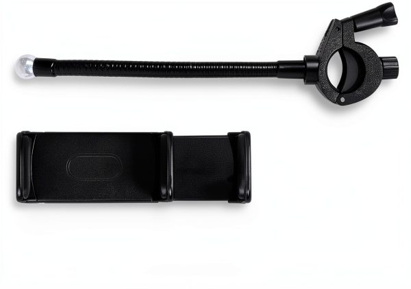 FPN Mic Stand Phone Holder Adjustable Rotatable-3
