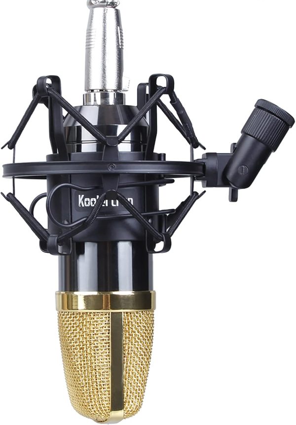 Professional Metal Shock Mount for Studio Condenser Mics-7