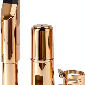 Baritone Saxophone Mouthpiece Golden Brass 6#-0