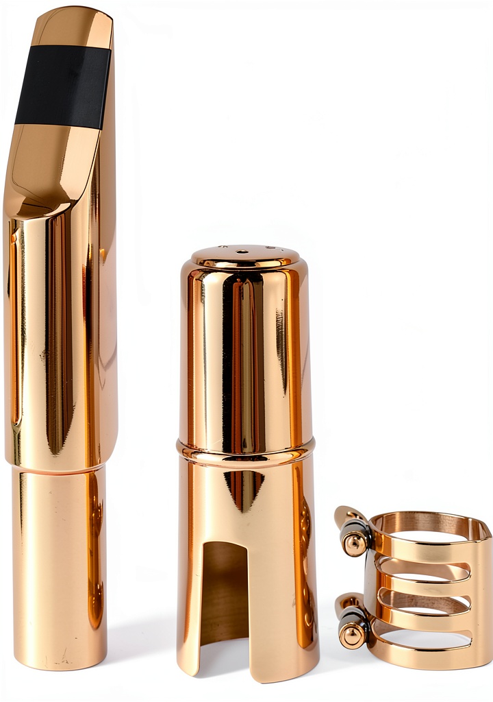 Baritone saxophone player using Golden Brass mouthpiece