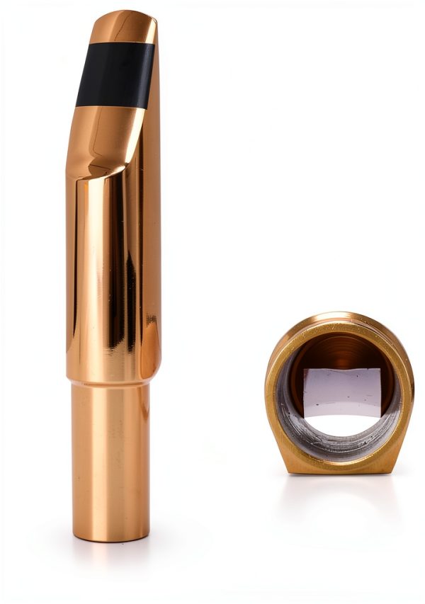 Baritone Saxophone Mouthpiece Golden Brass 6#-4