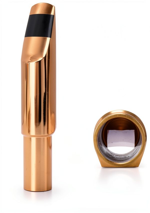 Baritone Saxophone Mouthpiece Golden Brass 6#-2