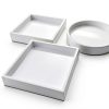 PTFE Teflon Container, Square/Round PTFE Tetrafluoride Dish, Evaporating Dish, PTFE Dish Tray, Internal Depth 15mm Teflon Disc for Lab & Research (Square, innerW*L*Depth=150 * 150 * 15mm)-0