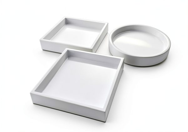 PTFE Teflon Container, Square/Round PTFE Tetrafluoride Dish, Evaporating Dish, PTFE Dish Tray, Internal Depth 15mm Teflon Disc for Lab & Research (Square, innerW*L*Depth=150 * 150 * 15mm)-0