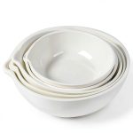 Ceramic Evaporating Dishes JiaoFengHeng 5-Piece High-Temp Lab Set-0
