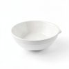 Porcelain Ceramic Evaporating Dish with Spout, 100ml Capacity, OD 90mm, Pack of 10-1