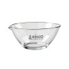 Evaporating Basin 2000ml Bottom with Spout EISCO Borosilicate Glass-0
