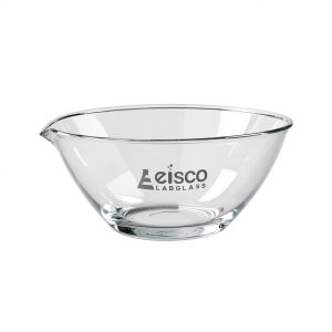 Evaporating Basin 2000ml Bottom with Spout EISCO Borosilicate Glass-0