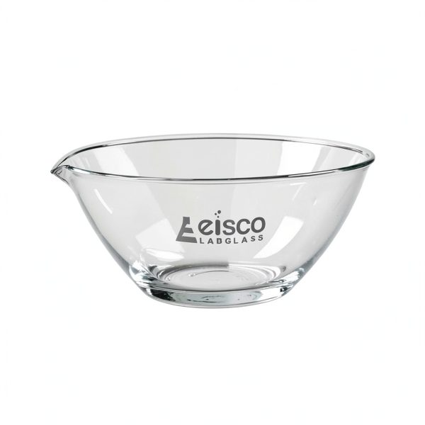 Evaporating Basin 2000ml Bottom with Spout EISCO Borosilicate Glass-0