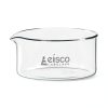 EISCO Crystallizing Dish 150ml Flat Bottom Spout Borosilicate 3.3-0
