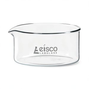 EISCO Crystallizing Dish 150ml Flat Bottom Spout Borosilicate 3.3-0