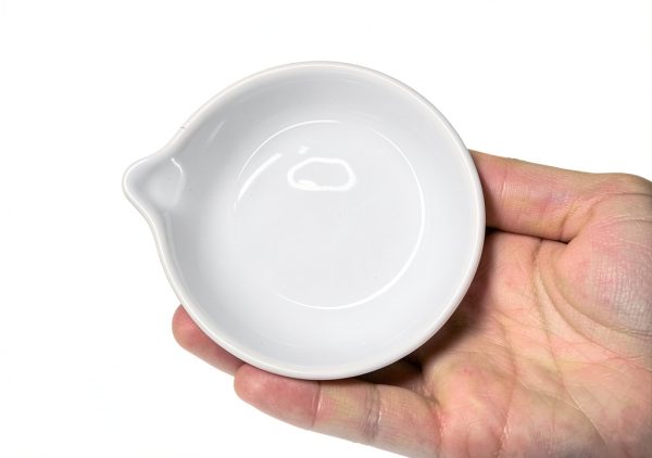 Porcelain Evaporating Dish 100ml GSC 90mm Diameter Pack of 10-1