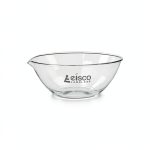 EISCO Evaporating Basin, 500ml - Flat Bottom, with Spout - Borosilicate 3.3 Glass - Mixing Dish Bowl, Laboratory, Kitchen, Crafts-0