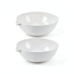 Evaporating Dish uxcell Porcelain 60ml Round with Spout – Lab Supply-0
