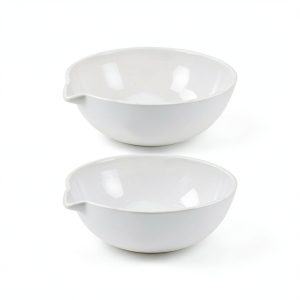 Evaporating Dish uxcell Porcelain 60ml Round with Spout – Lab Supply-0