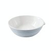 Porcelain Ceramic Evaporating Dish with Spout, 100ml Capacity, OD 90mm, Pack of 10-0