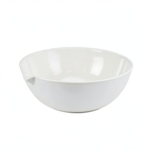 Evaporating Dish uxcell Porcelain 150ml Round with Spout-0