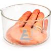 EISCO Crystallizing Dish 100ml Bottom with Spout Borosilicate 3.3-3